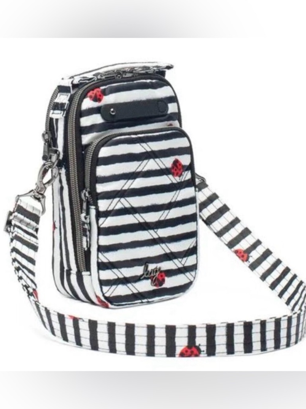 ❤️SALE❤️ Lug Skeeter Convertible Bag with Ladybug Print